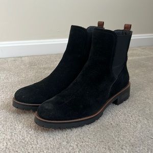 Sam Edelman 8.5 Women’s Black Suede Laguna Chelsea Boot